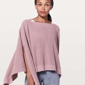 Lululemon Flow Forward Cape Vintage Mauve OS